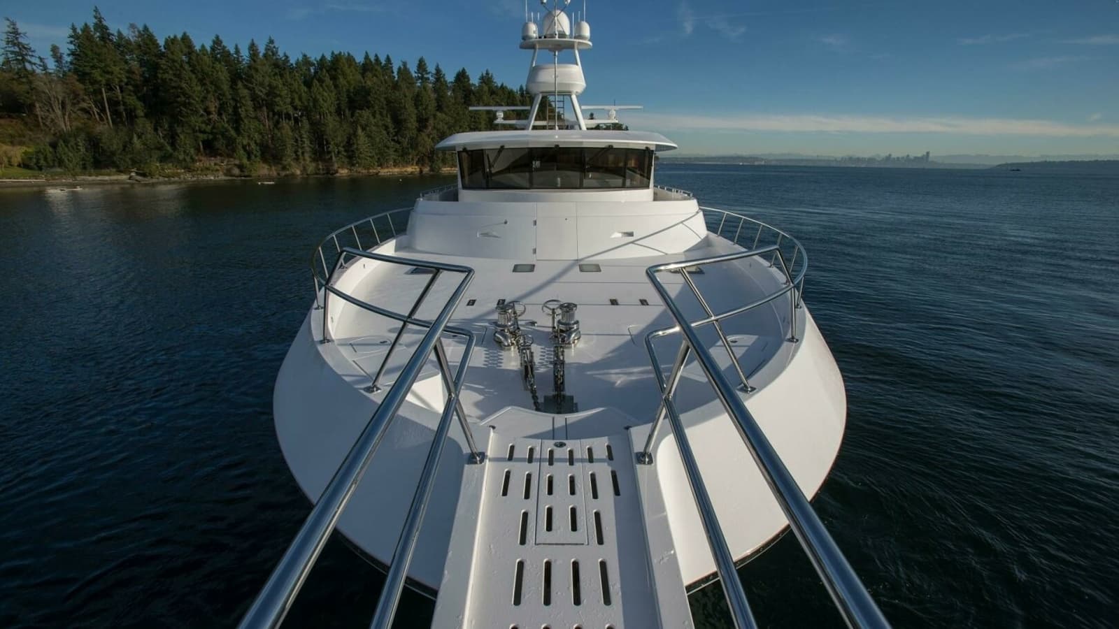 2019 Nordlund 115 Expedition Yachtfisher "Cazador" - Expansive Bow with Anchoring System