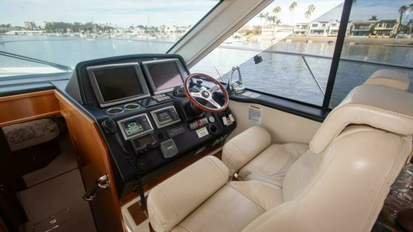 2012 Riviera 50 Sport Yacht "Contessa" - Helm Station