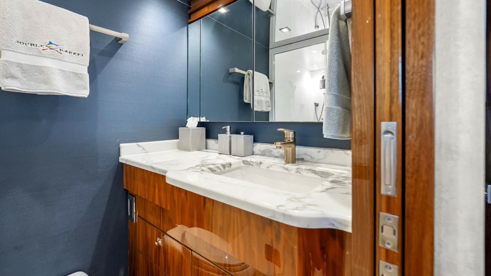 Elegant Guest Bathroom Vanity