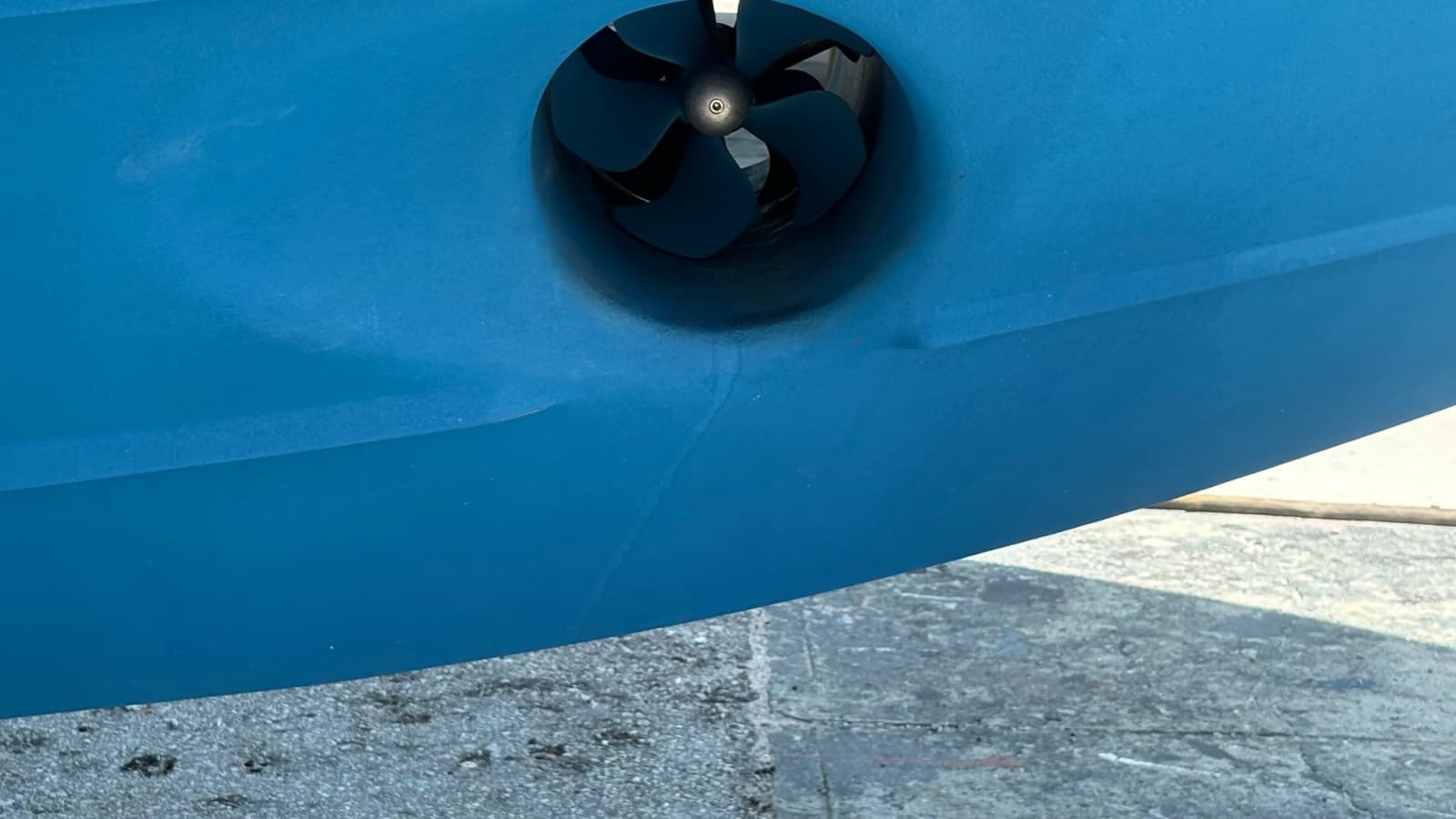 New Bow Thruster Blades