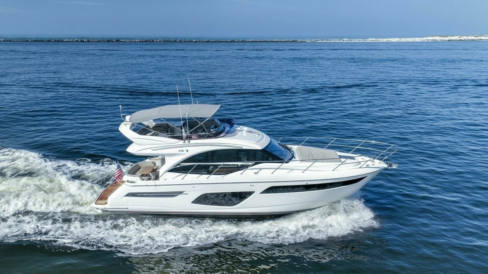 2021 Princess F50- MAKING TIME- Engine room- STBD