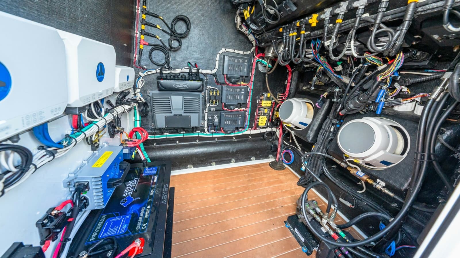 Engine Room with Electrical Systems