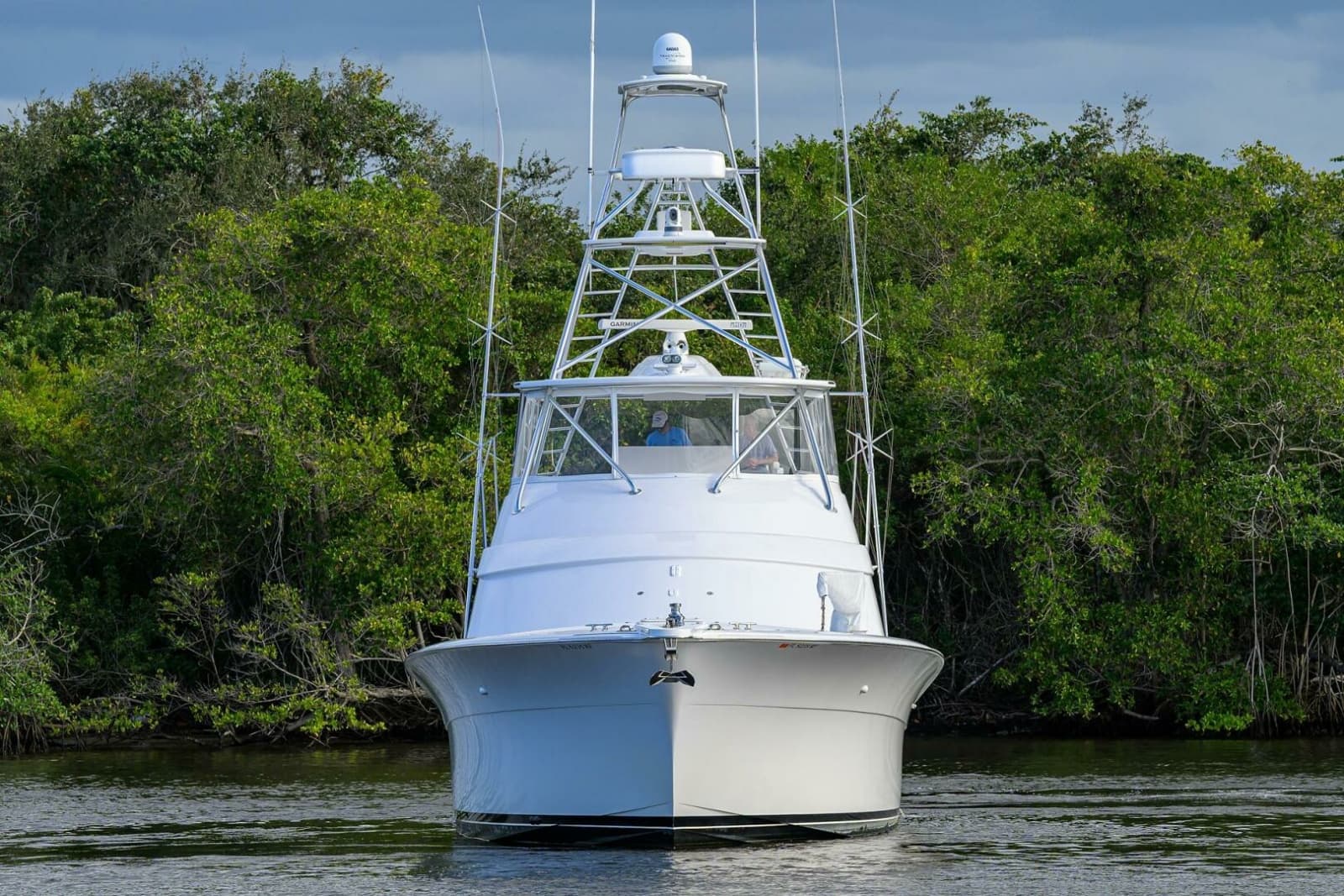Hatteras 63 Reelin N Dealin - Exterior Profile