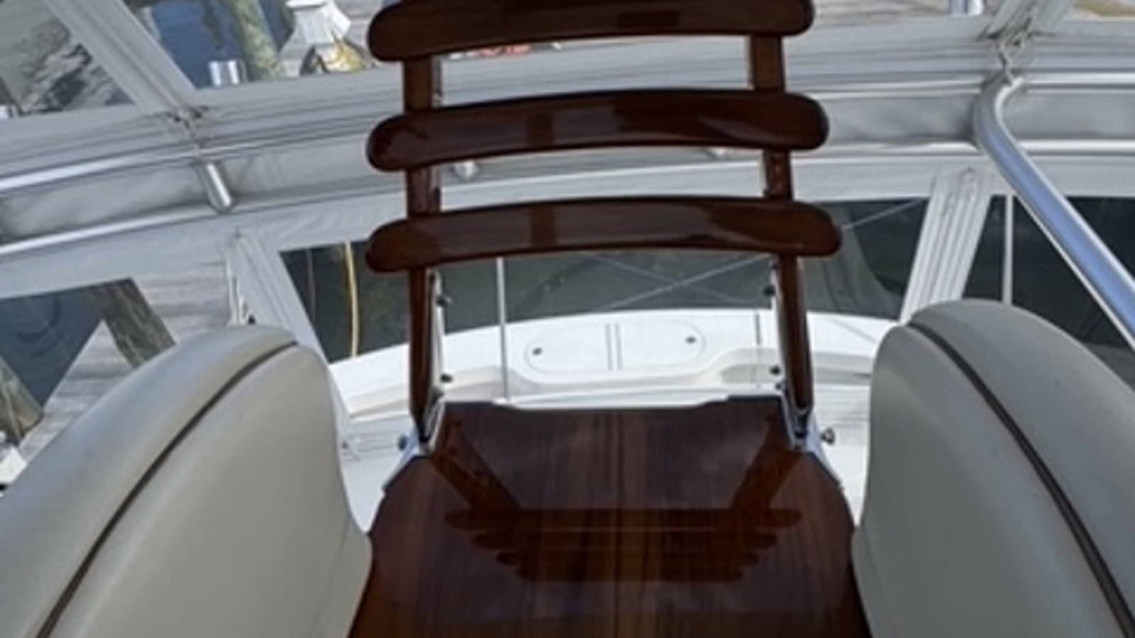 Teak Helm Chair