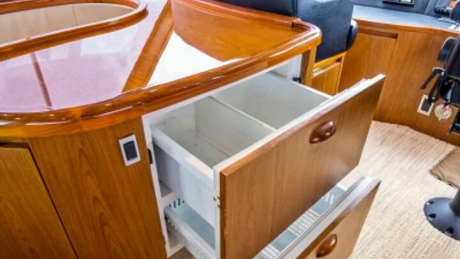 Galley Storage and Countertop Area
