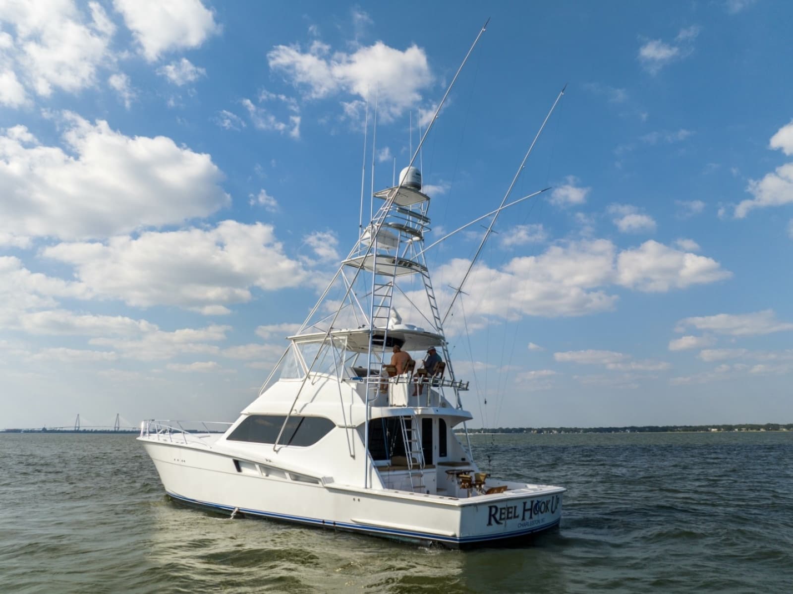 Hatteras 60 Reel Hook'Up - Exterior Profile