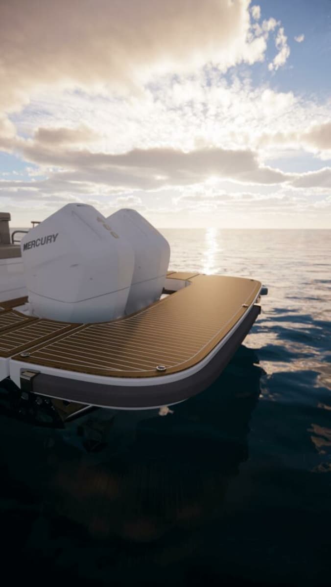 Nimbus Weekender 12 Swim Platform