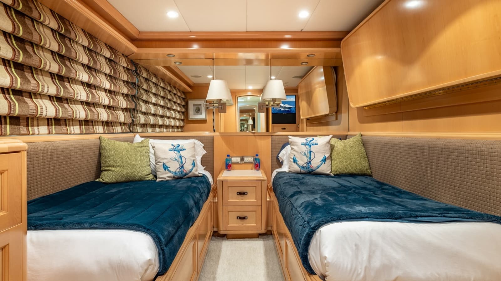 1998 Trinity Yachts Sport Fisherman - BAD COMPANY: Twin Guest Stateroom