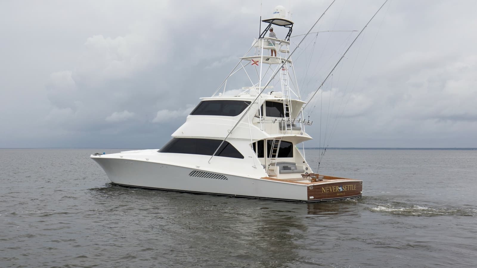 2007 74 Viking Enclosed Bridge Never Settle Profiles