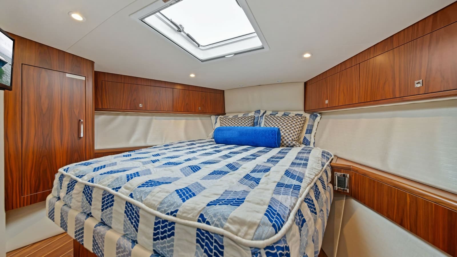 Forward Stateroom with Skylight