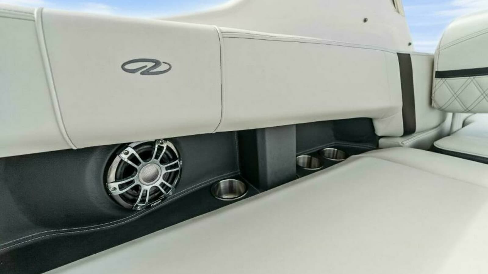 Stern Seating with Built-in Speakers