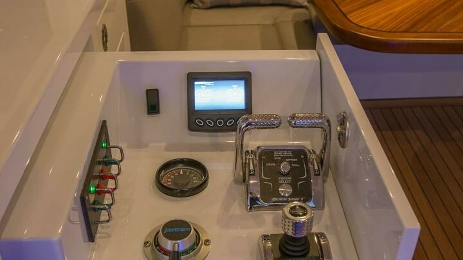 2019 Nordlund 115 Expedition Yachtfisher "Cazador" - Helm Station with Controls