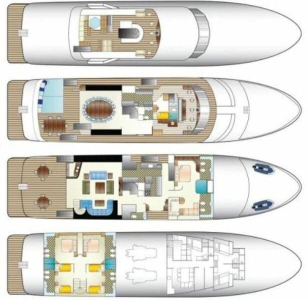 1992 Feadship Tri-Deck