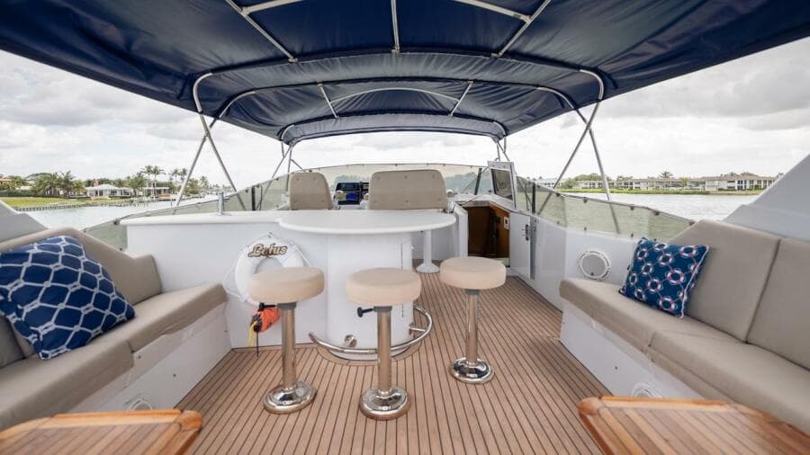 1998 Hatteras Sport Deck