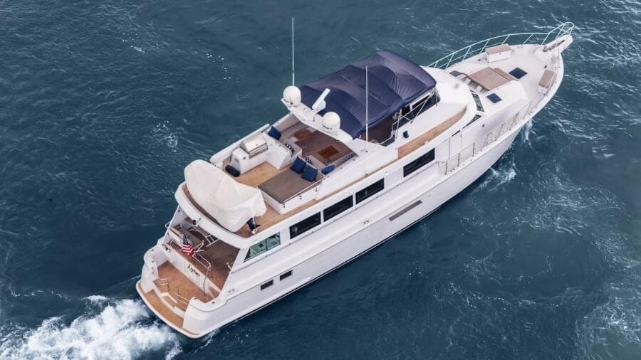1998 Hatteras Sport Deck