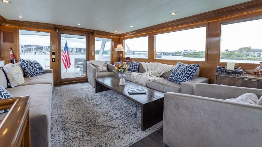 1998 Hatteras Sport Deck