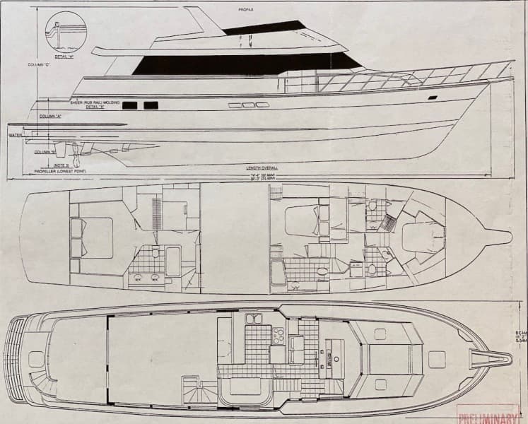 1998 Hatteras Sport Deck