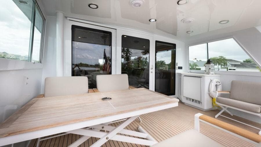 1998 Hatteras Sport Deck