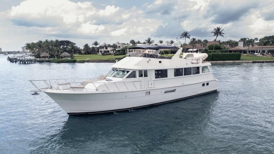 1998 Hatteras Sport Deck
