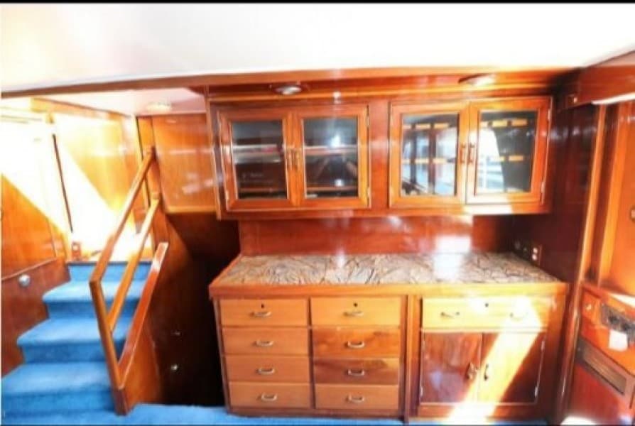 1965 Burger Cockpit Flybridge Motor Yacht