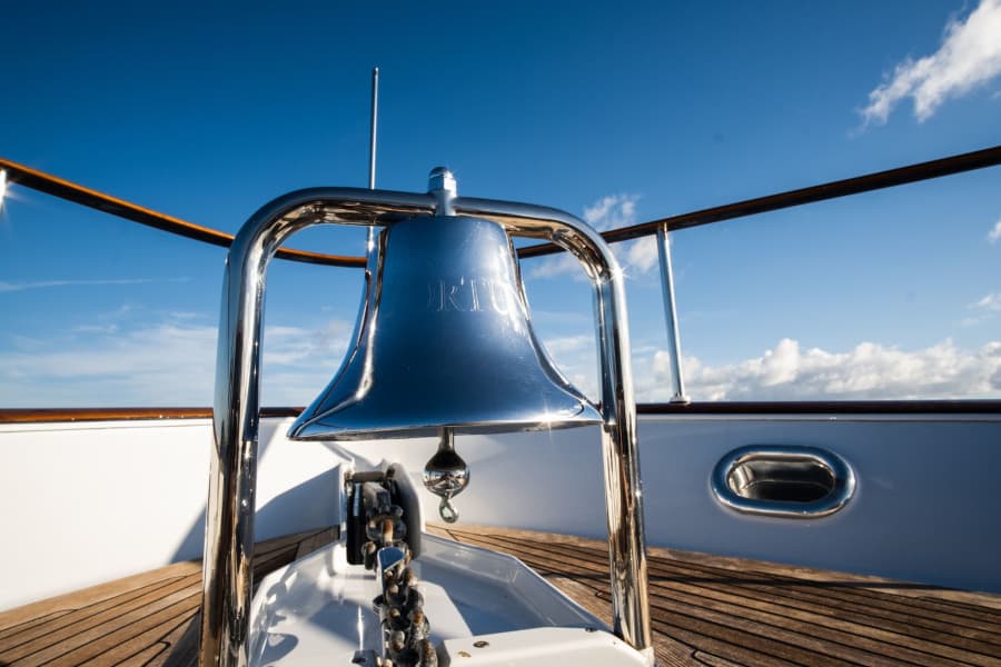 Ships Bell And Windlass