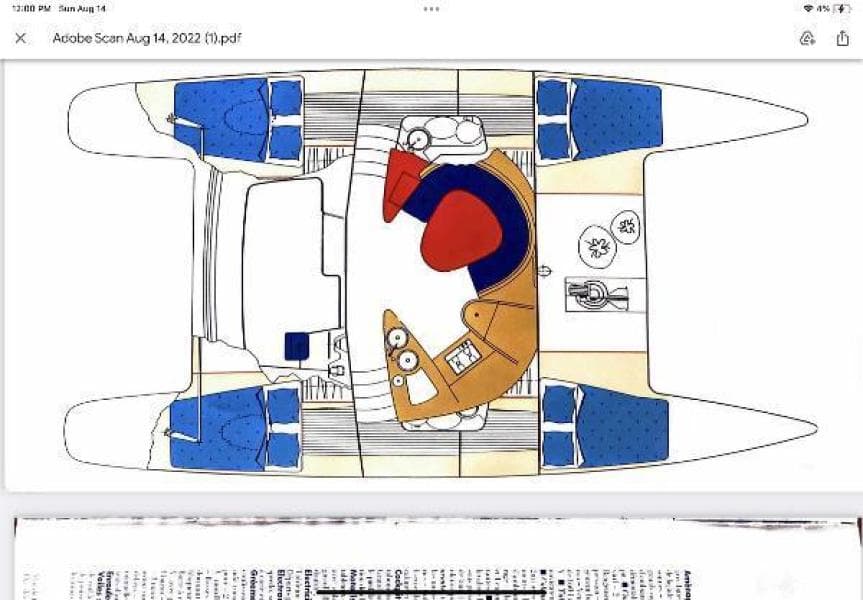 1995 Fountaine Pajot Athena 38
