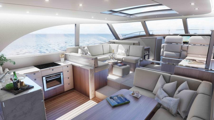 605 Interior Galley