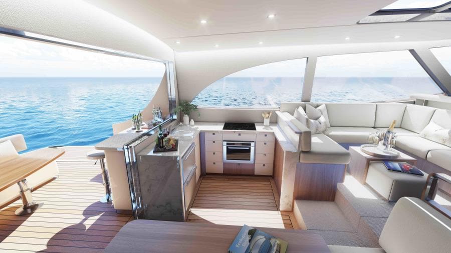 605 Interior Galley