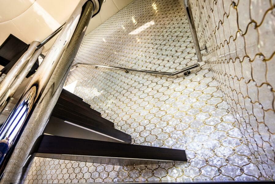 STAIRS TO BRIDGE DECK