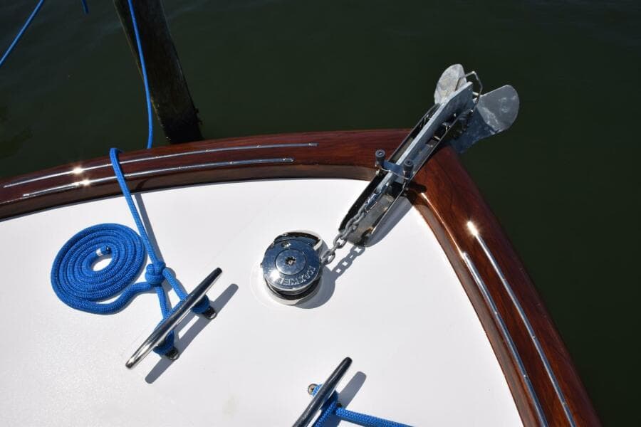 Anchor Chute and Windlass  