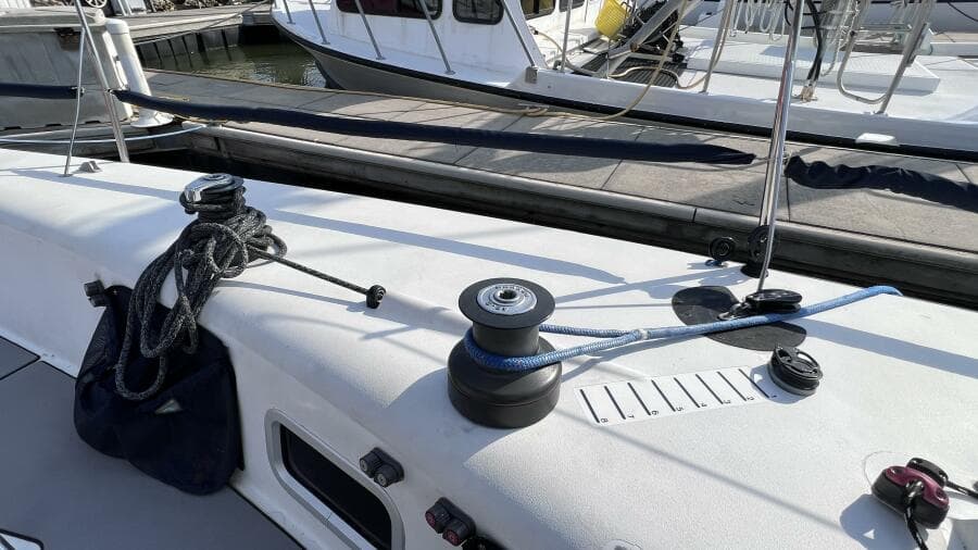 Port / Primary Winches and Running Rigging