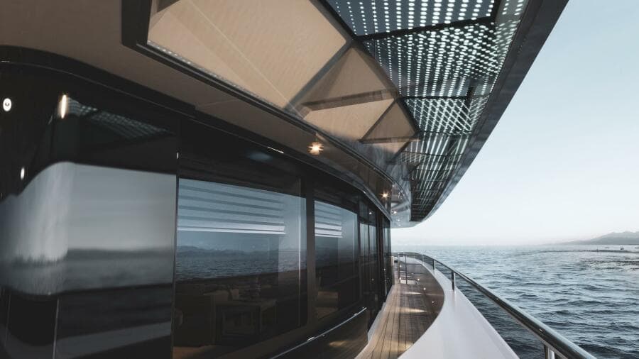 Glass Overhang 