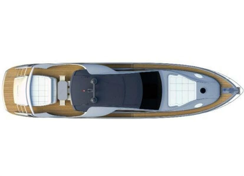 Manufacturer Pershing 70 Deck Layout