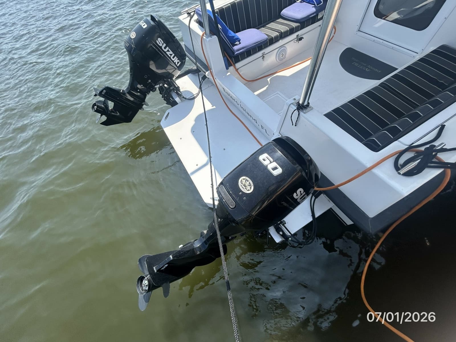 35' Great Harbour swimplatform1