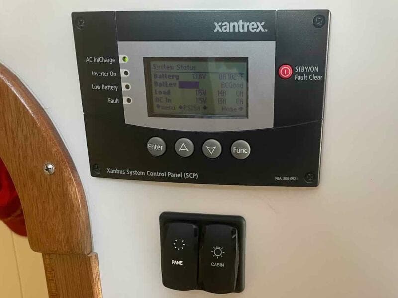 35' Great Harbour inverter panel