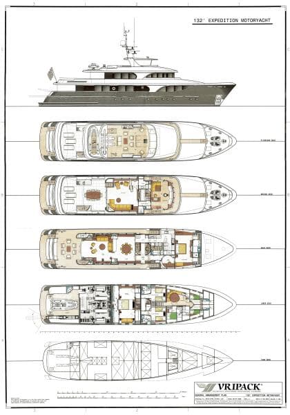 2026 Custom 132' Displacement Expedition Motoryacht