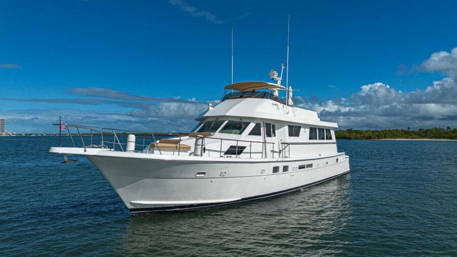 1989 Hatteras Cockpit Motor Yacht
