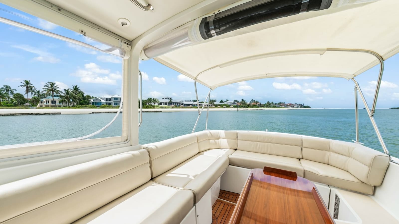Spacious Aft Deck with Seating