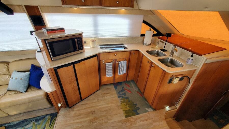 Galley and Dinette Port
