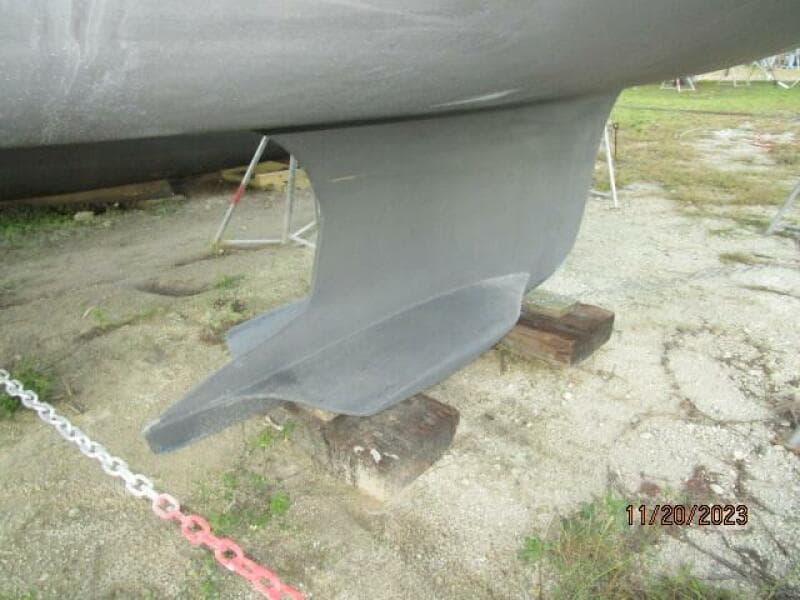 41' Hunter keel2