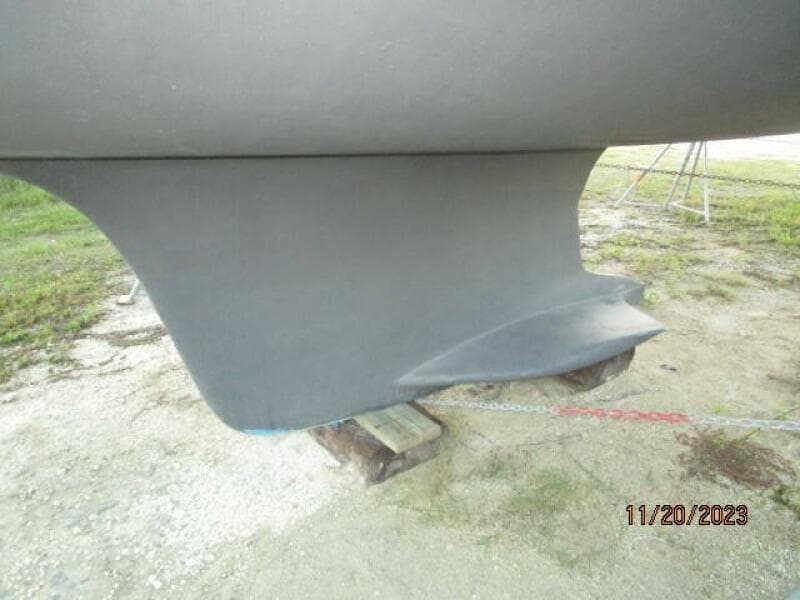 41' Hunter keel1