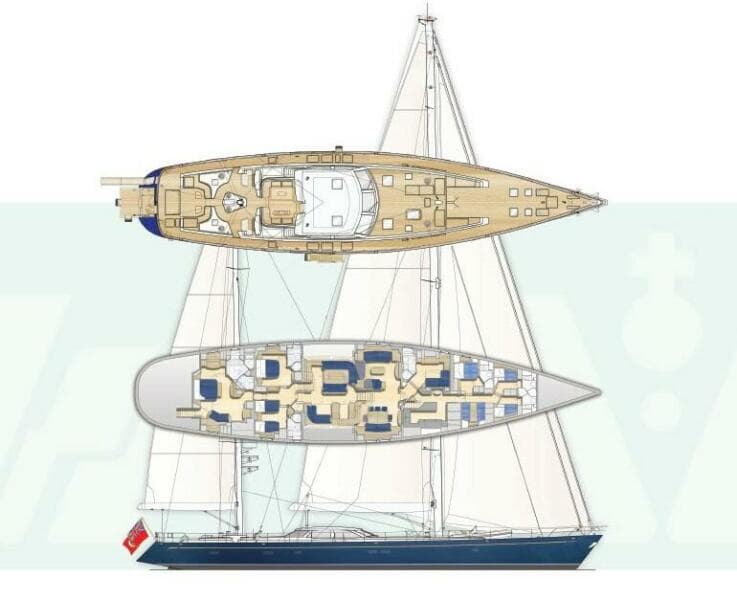 2005 Royal Huisman Ketch Sailing Yacht