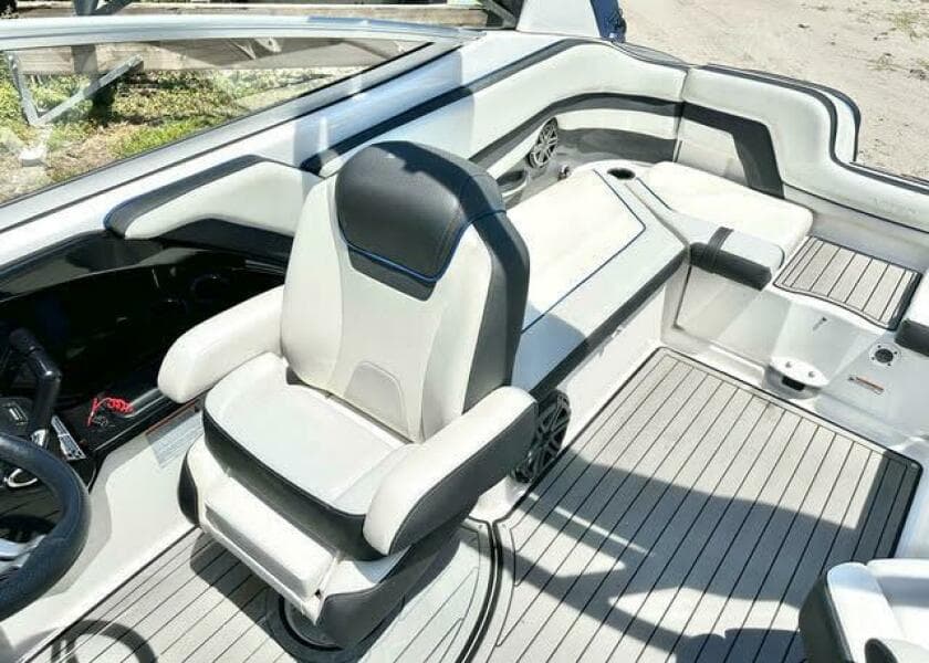 Captain's Chair At Helm