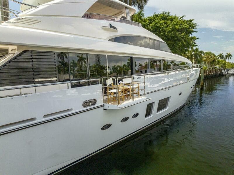 2012 Princess 104 - Balcony