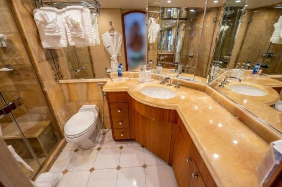 Lower Deck Master Stateroom Ensuite