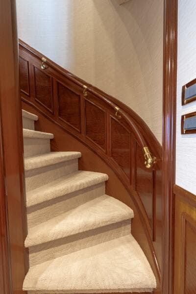Stairs to Bridfe Deck 