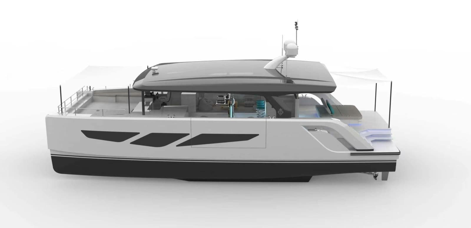 2027 Diamond Yachts P55 Power Catamaran