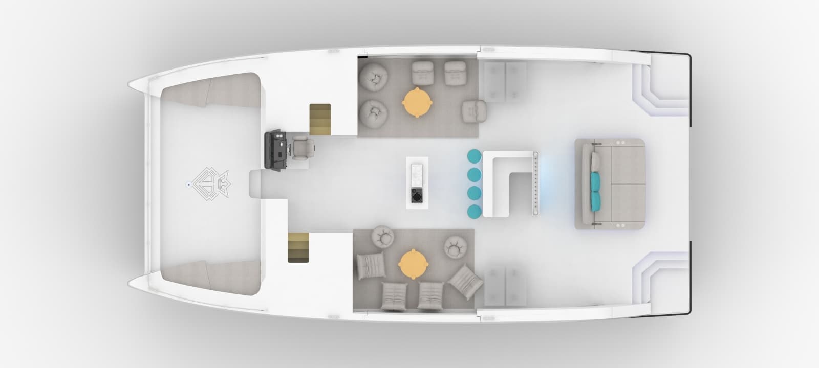 2027 Diamond Yachts P55 Power Catamaran