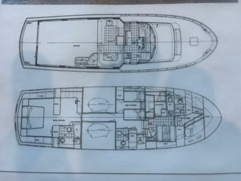1986 Hatteras 70' Cockpit Motor Yacht