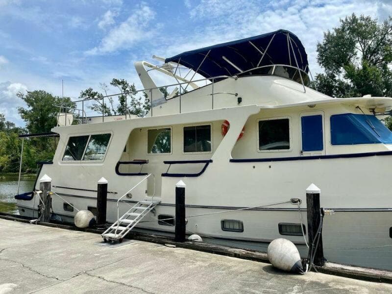 1986 Marine Trader Med Yacht 62 Yachtfish
